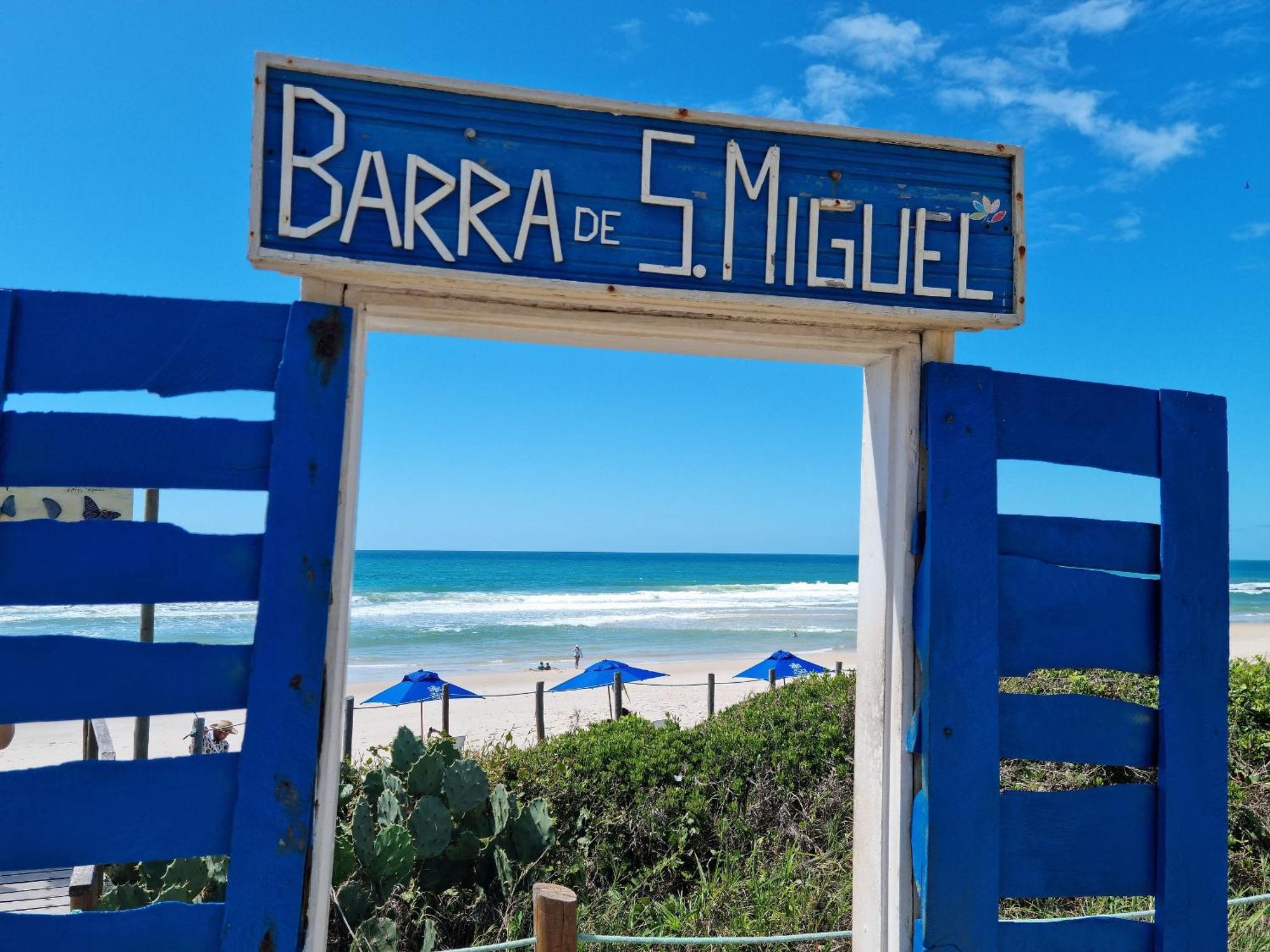 Areias Do Mar | 2 Quartos, Terraco Frente Mar A102 Barra de São Miguel Exterior foto